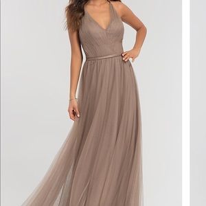 Kleinfeld bridesmaid dress